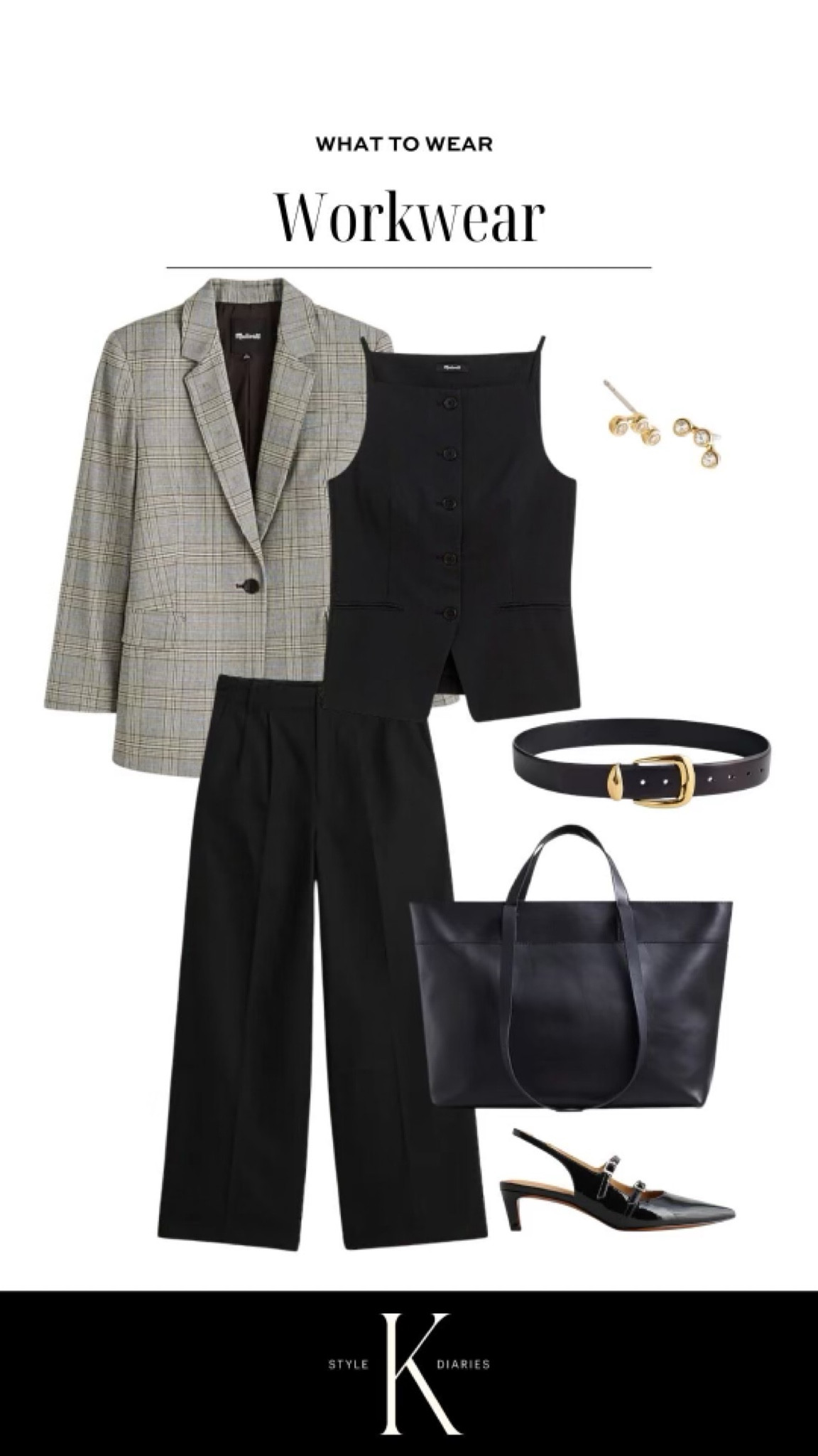 Elevated Chic Workwear! Nothing like a black matching set to look professional. Adding the blazer would bring it all together!

#LTKStyleTip #LTKWorkwear #LTKSeasonal