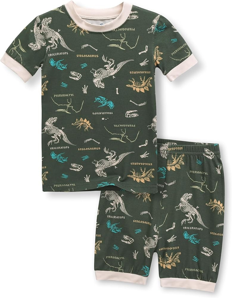 Vaenait Toddler Girls Boys Kids Girls Boys Animal Flower Patern Sleepwear Pajamas Summer Viscose ... | Amazon (US)