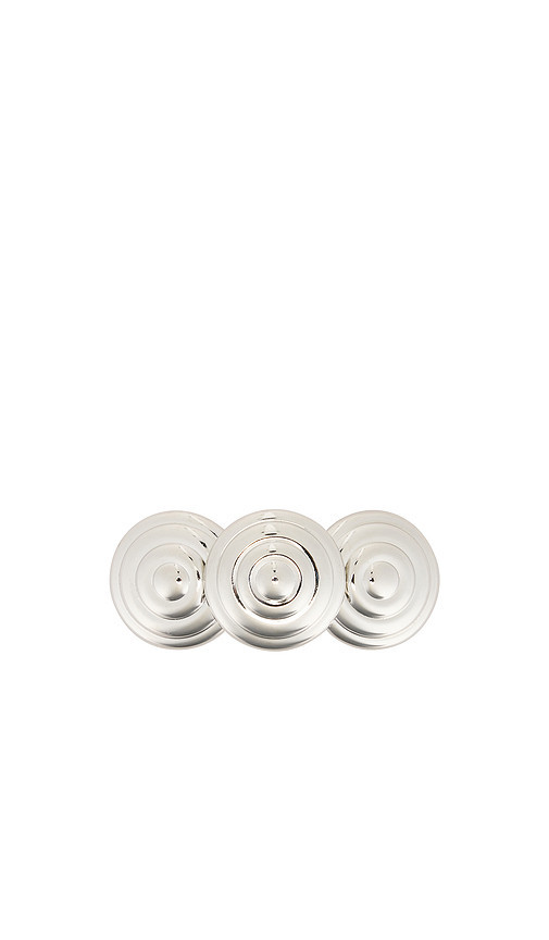 LELET NY Ziggy Barrette in Rhodium. Size all. | Revolve Clothing (Global)
