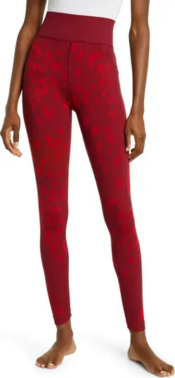 Cozy Patterned Baselayer Leggings | Nordstrom