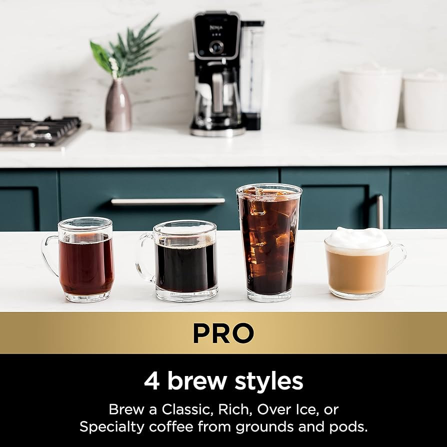 Ninja CFP307 DualBrew Pro Specialty Coffee System, Single-Serve, Compatible with K-Cup Pods, and ... | Amazon (US)