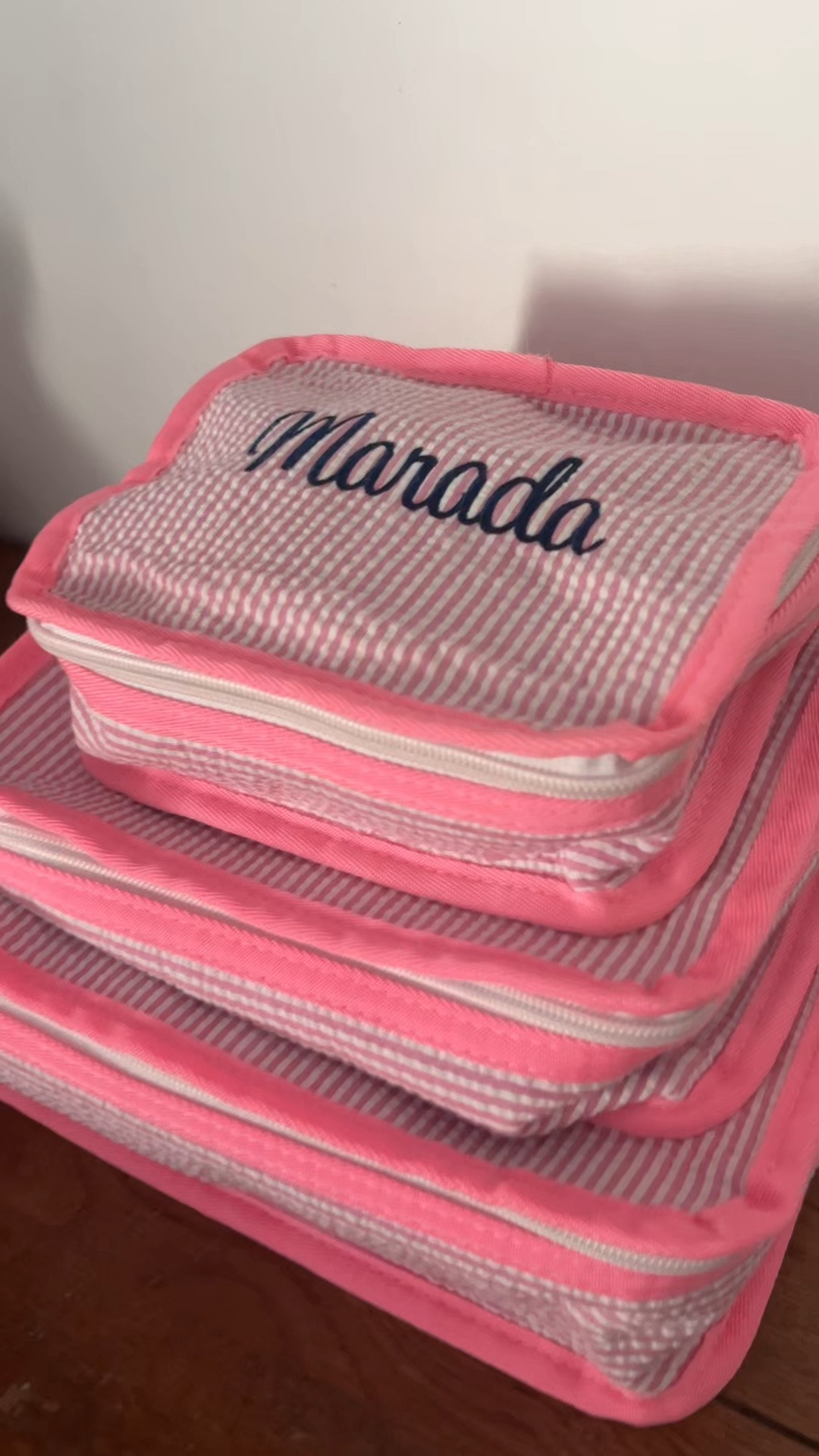 Pretty and functional…these pink personalized packing cubes make a great gift for any gal!

#LTKmomlife #LTKOver40 #LTKTravel