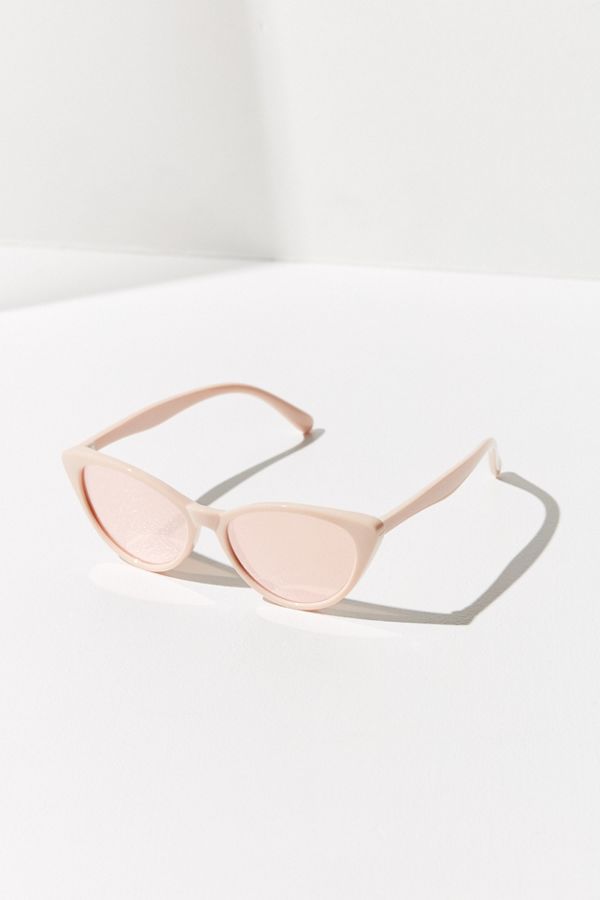 Slim Retro Cat-Eye Sunglasses | Urban Outfitters (US and RoW)