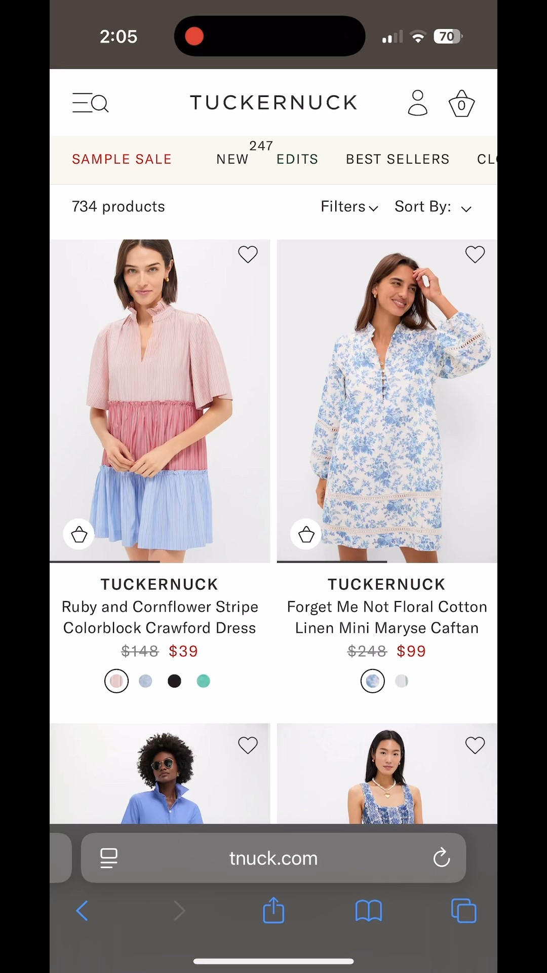 Tuckernuck sample sale! Get it while it lasts! 

#Tuckernuck #samplesale #cutedresses 