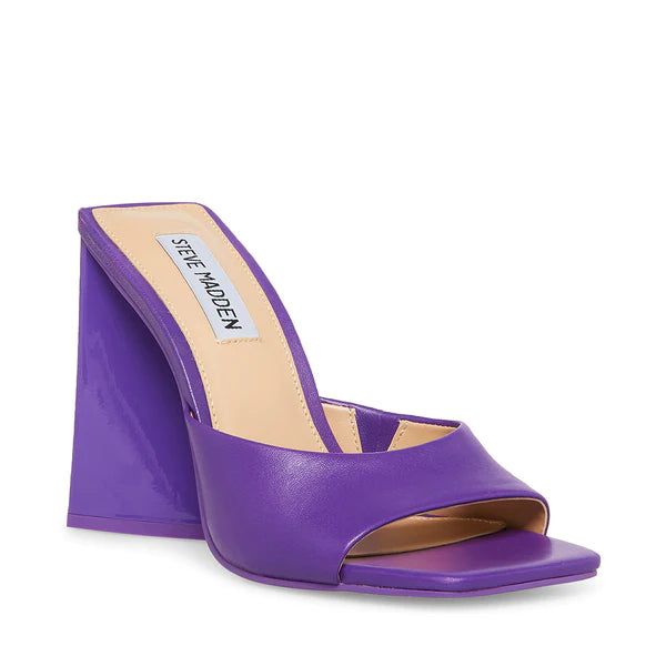 TWISTS PURPLE LEATHER | Steve Madden (Canada)