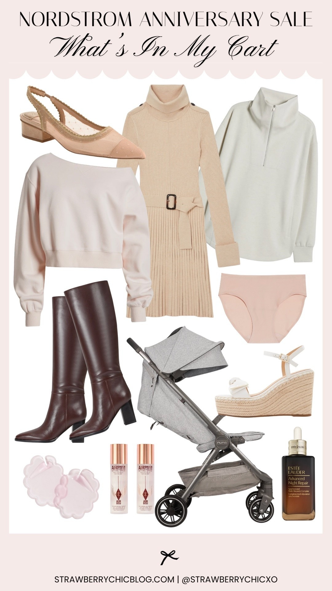 Here’s what I’m excited to buy this year in the Nordstrom anniversary sale! I was most excited to see the nuns TRVL stroller because it’s the one baby item I was wanting for baby #2! We have a vista stroller which I love for walks but it’s pretty bulky to get in and out of the car and takes up a lot of space for road trips. I’m getting this one for the easy one hand fold and it always works with the pipa infant car seat - stay tuned for more baby gear reviews on items I already own and used. 

I adore these sweater dresses! One is more of a splurge and one is an amazing save under $50 that I think will be perfect and roomy for postpartum this fall. 

I’m also investing more into my skincare routine this year and I’m excited to try out these two pregnancy safe options. 

Nordstrom anniversary sale // Nordstrom sale // wishlist // fall staples / knee high boots // baby gear on sale // Nordstrom baby gear 

#LTKSeasonal #LTKBaby #LTKSaleAlert