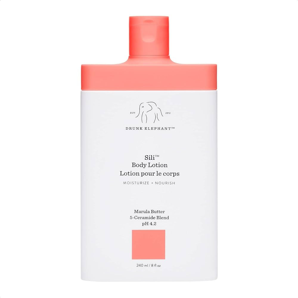 Drunk Elephant Sili Body Lotion - Deep, Calming Skin Moisturizer (240 mL / 8 Fl Oz) | Amazon (US)