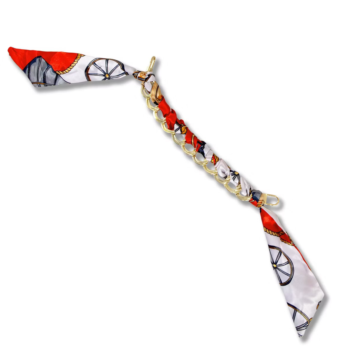 Hello Lux Wristlet Chain with Scarf - Gold | Target