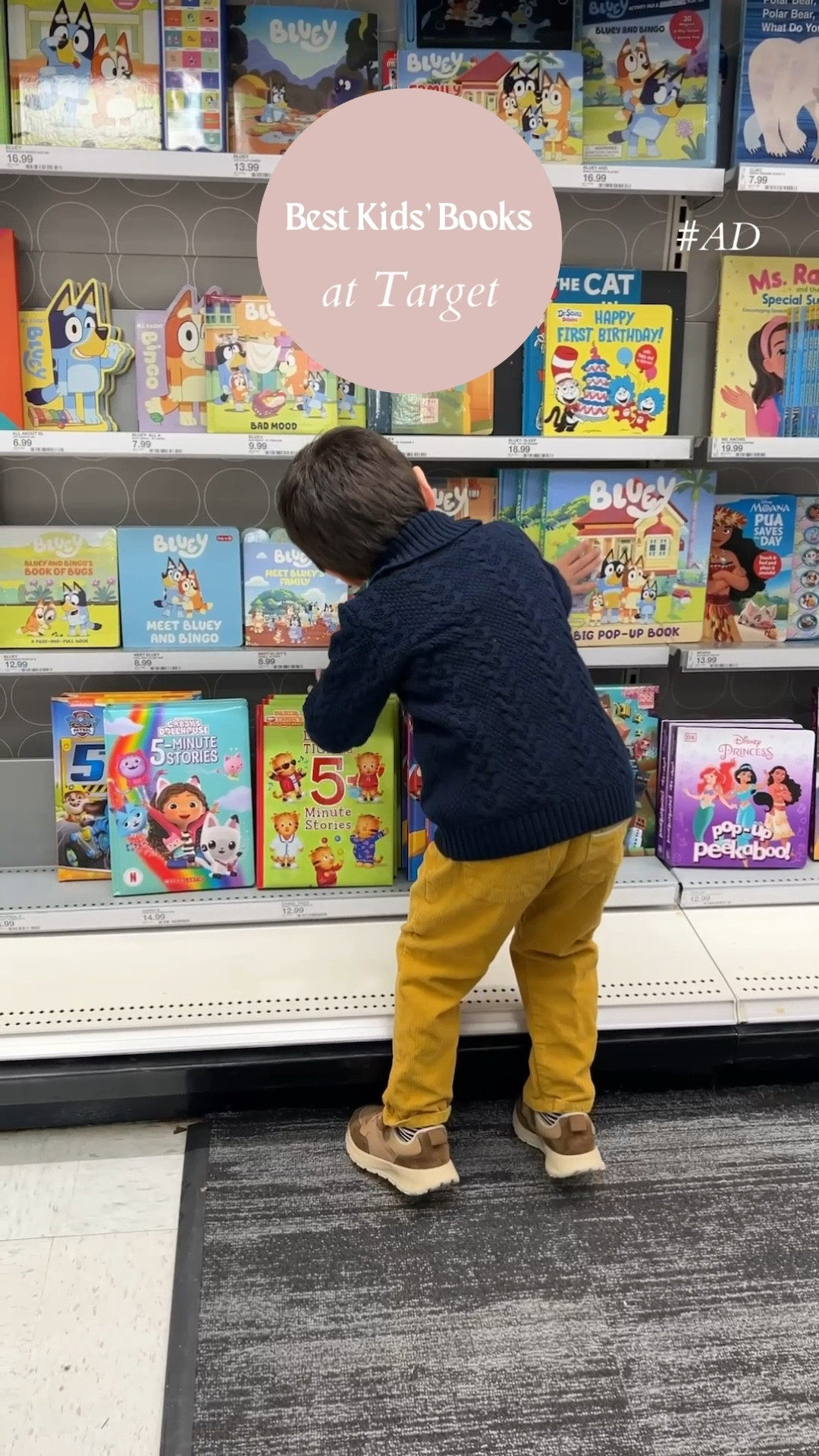 #Ad Target is truly my go-to for kids’ books.  From early readers to chapter books, their selection is always so good, and Jason always finds something new to get excited about. This week’s favorites were Dog Man: Big Jim Believes and The Wild Robot Escapes.  If you’re building a little home library, I rounded up all of Jason’s current favorites below — and don’t forget, you always save 5% with your Target Circle Card 📚💛@target #TargetPartner #KidsBooks #Target #TargetBooks @Shop.LTK #liketkit #LTKFamily #LTKKids

#LTKBaby #LTKmomlife #LTKKids