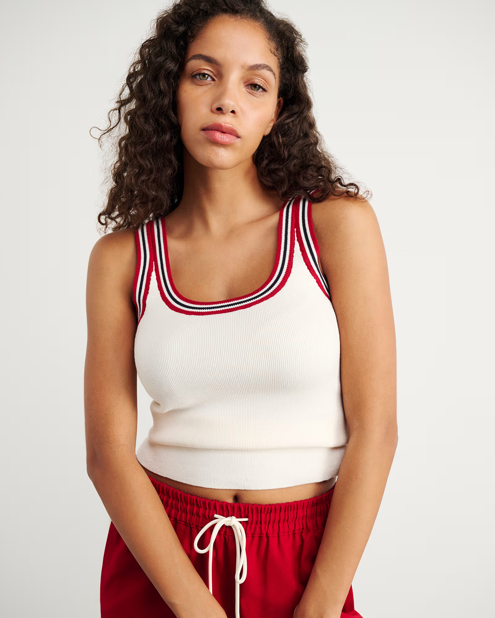 Lydia Stripe Knit Tank | JAG (Australia & New Zealand)