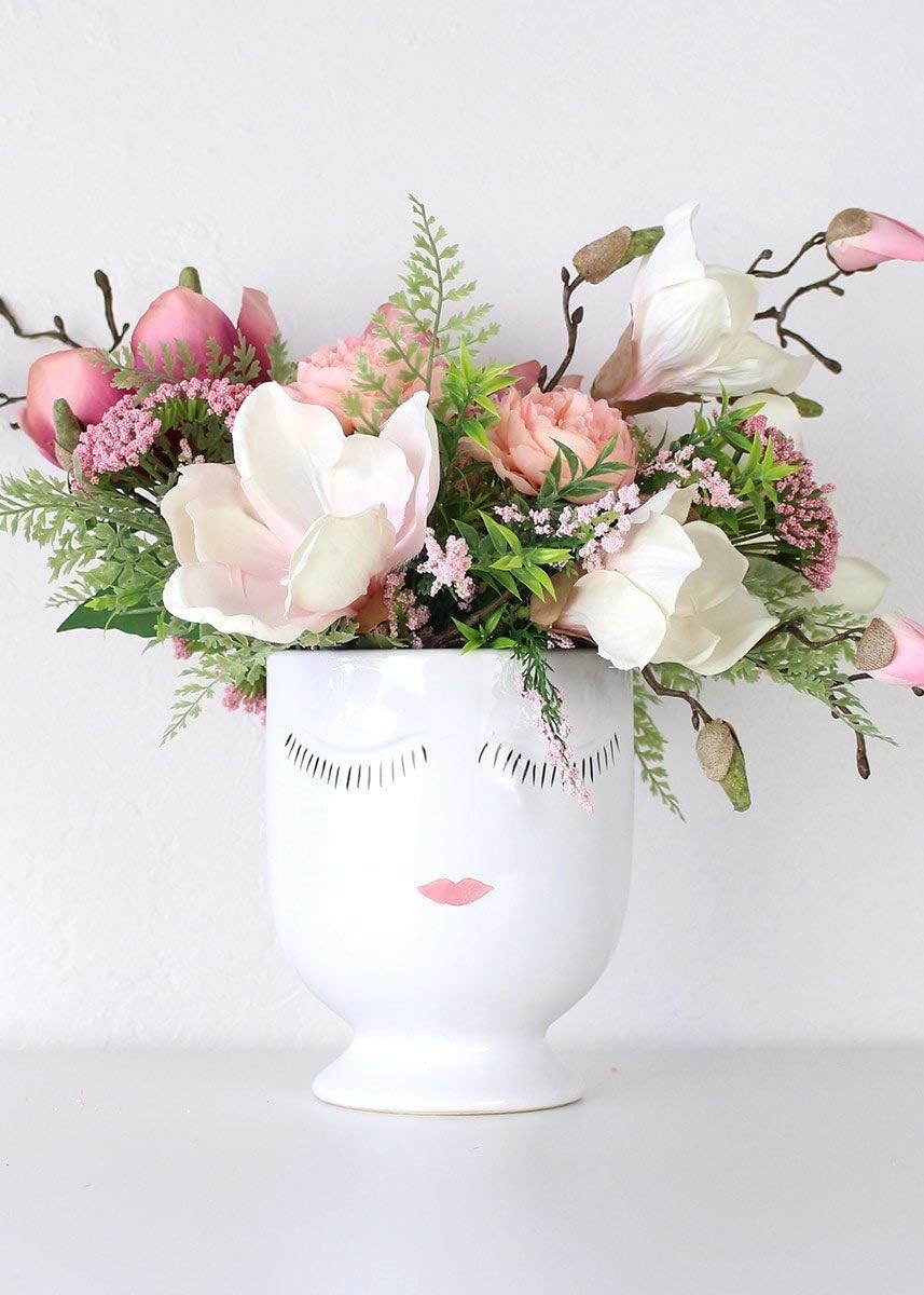 Afloral Celfie Vase (5.5"x 6.75"Large, White) | Amazon (US)