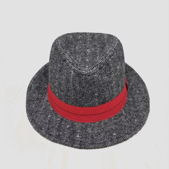 Baby Boys' Herringbone Fedora Striped Hat - Cat & Jack™ | Target
