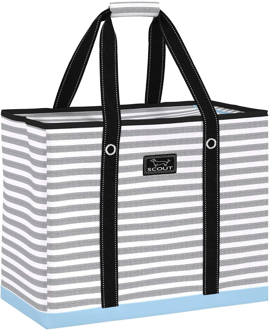 SCOUT 3 Girls Bag - Extra Large Utility Tote Bags For Women With Zipper - Sandproof Beach Tote Ba... | Amazon (US)
