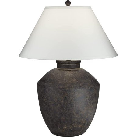 FULenQnu 64V99 Massa Black Terracota 1-Light 150W Table Lamp | Walmart (US)