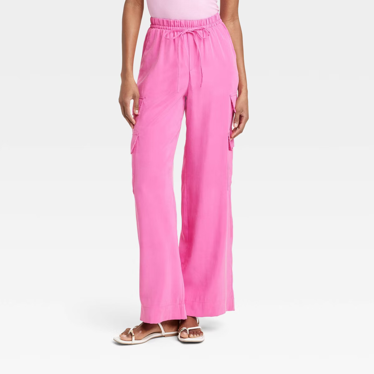 Women's High-Rise Wide Leg Cargo Pants - A New Day™ | Target