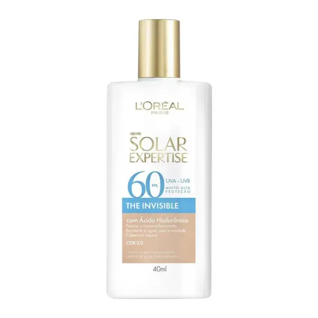 Protetor L'Oréal Expertise Fluido 2.0 Fps60 40ml | DrogaRaia (BR)