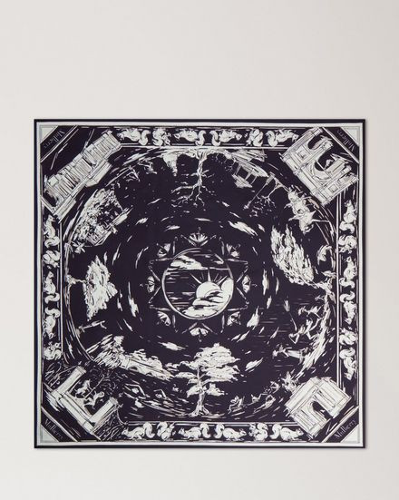 Square Scarf - British Park | MULBERRY