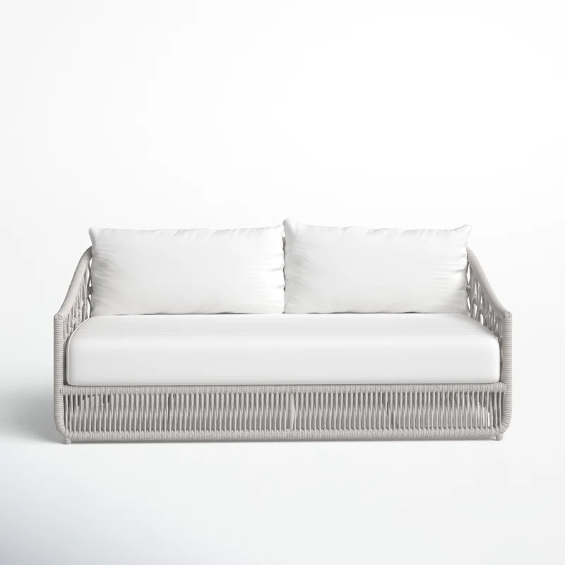 Lucan 78'' All Weather Wicker Sofa | Wayfair North America