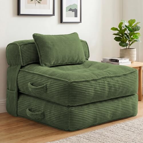 ORWIPO Folding Sofa Bed, Convertible Sleeper Chair with Pillow | Amazon (US)