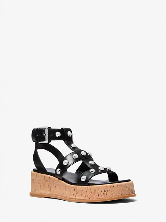 Selah Studded Platform Gladiator Sandal | Michael Kors US
