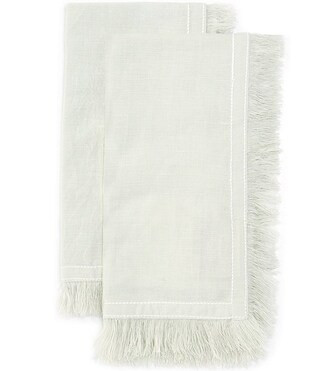 Fringe Napkins, Set of 2 | Dillard's