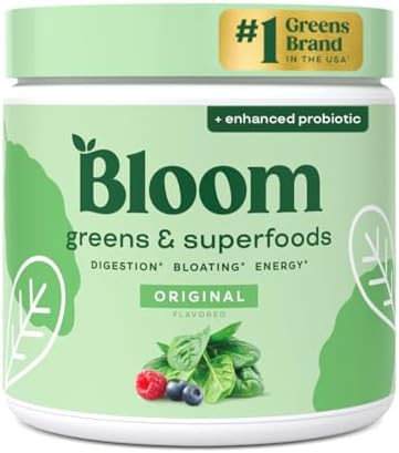 Bloom Nutrition Green Superfood | Super Greens Powder Juice & Smoothie Mix | Comida entera comple... | Amazon (US)