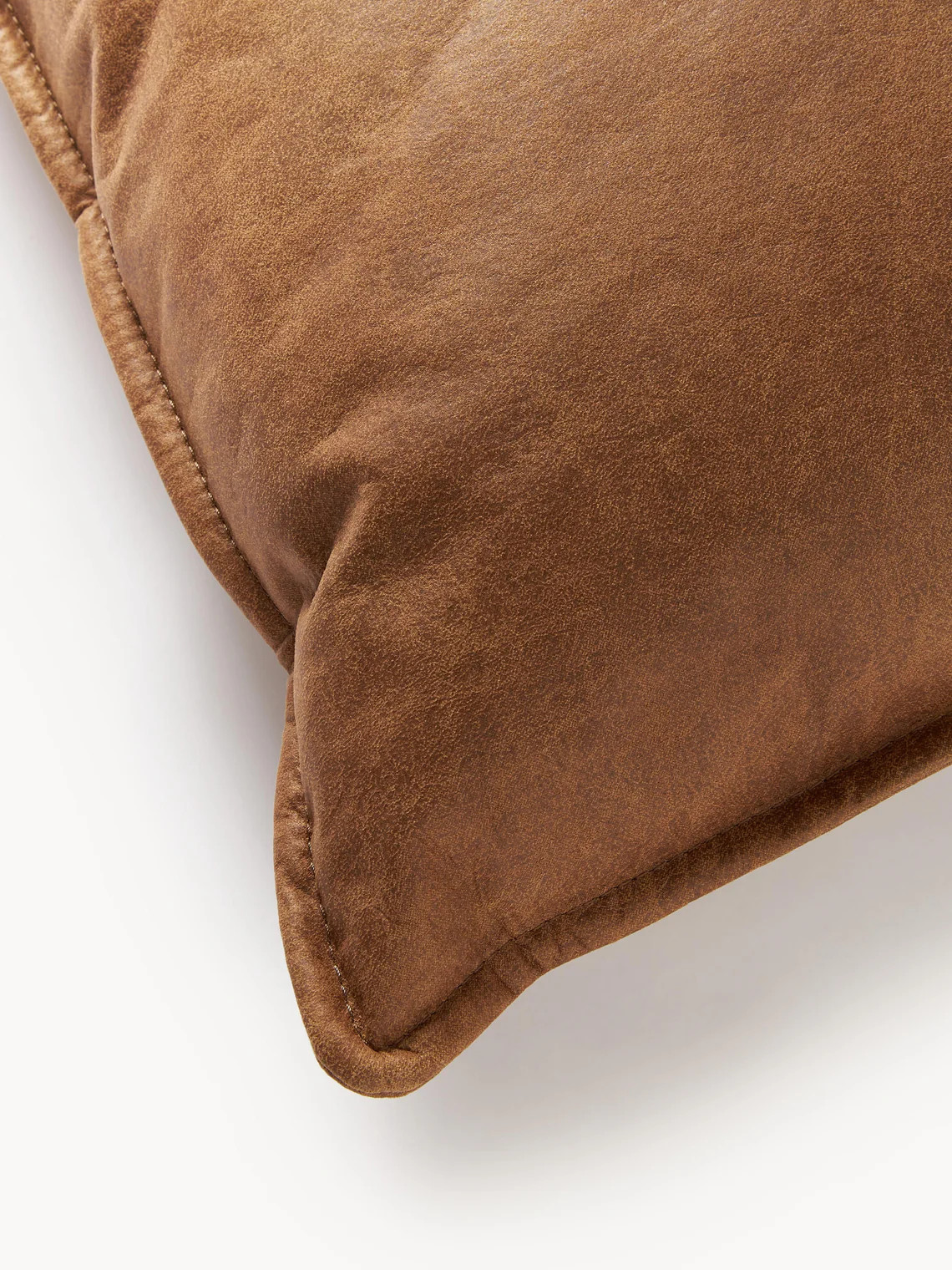 Bankkussen Lennon van gerecycled leer | Westwing EU