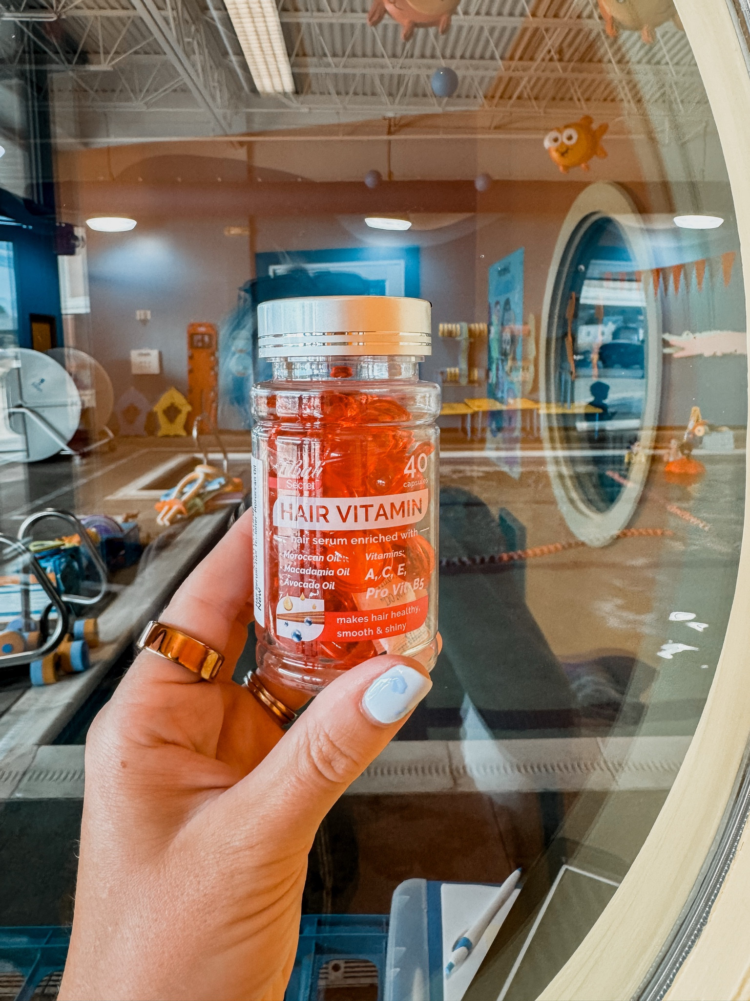 best mom hack 💯 

one of my besties told me about this and I haven’t stopped since! esp in summer where we don’t want to wash hair every night. Put one or half of these oil vitamin in your kids hair. They smell SO good and make their hair detangled and soft! perfect for after swim lessons 🐠 

#LTKKids #LTKSwim #LTKBaby