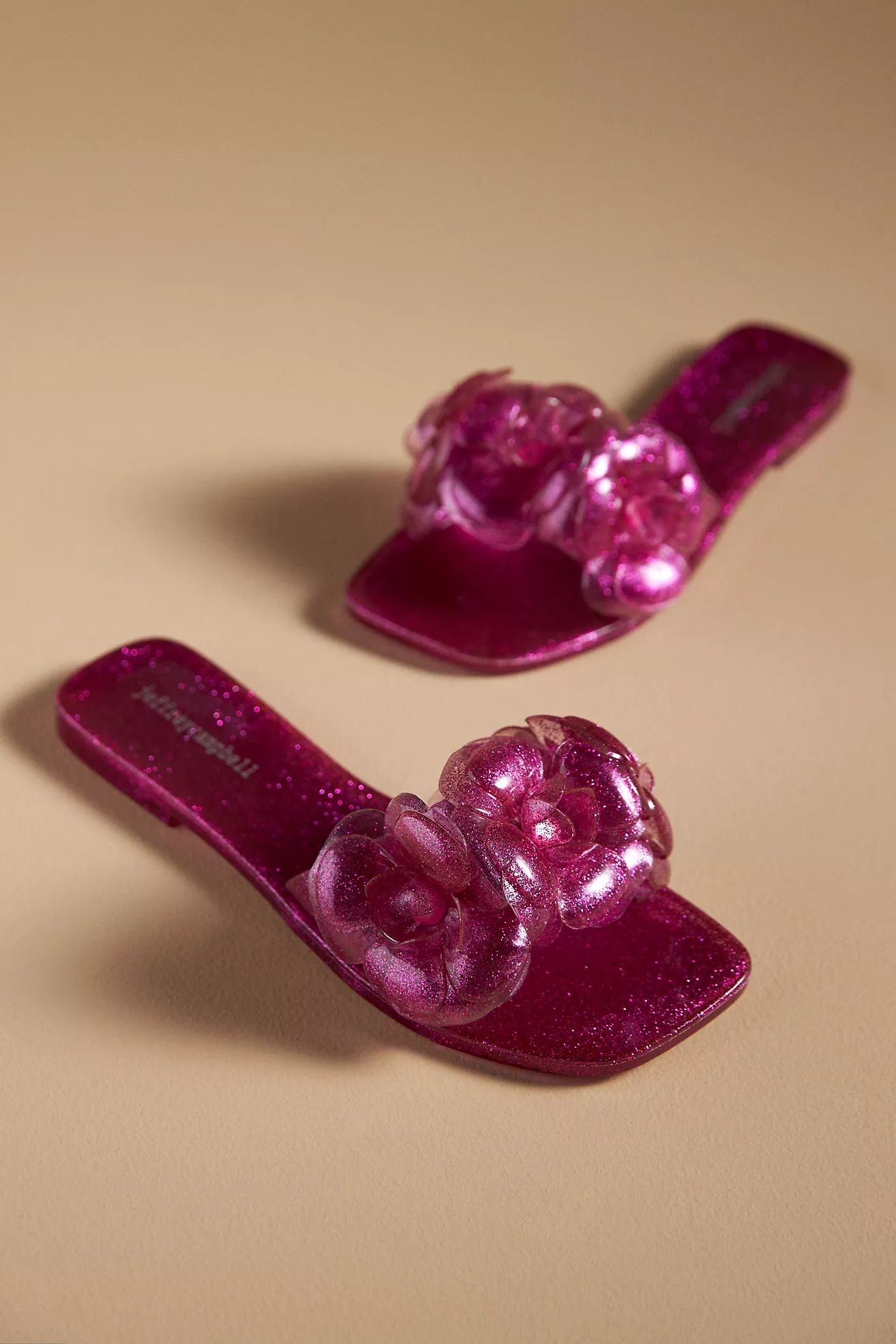 Jeffrey Campbell Jelly Flower Slide Sandals | Anthropologie (US)