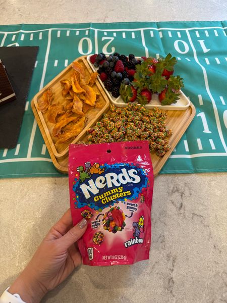 #Ad #TargetPartner Today I am partnering with @Target & NERDS to bring you our game day spread! Be sure to add some sweet to your savory! These NERDS Gummy Clusters are the perfect addition!