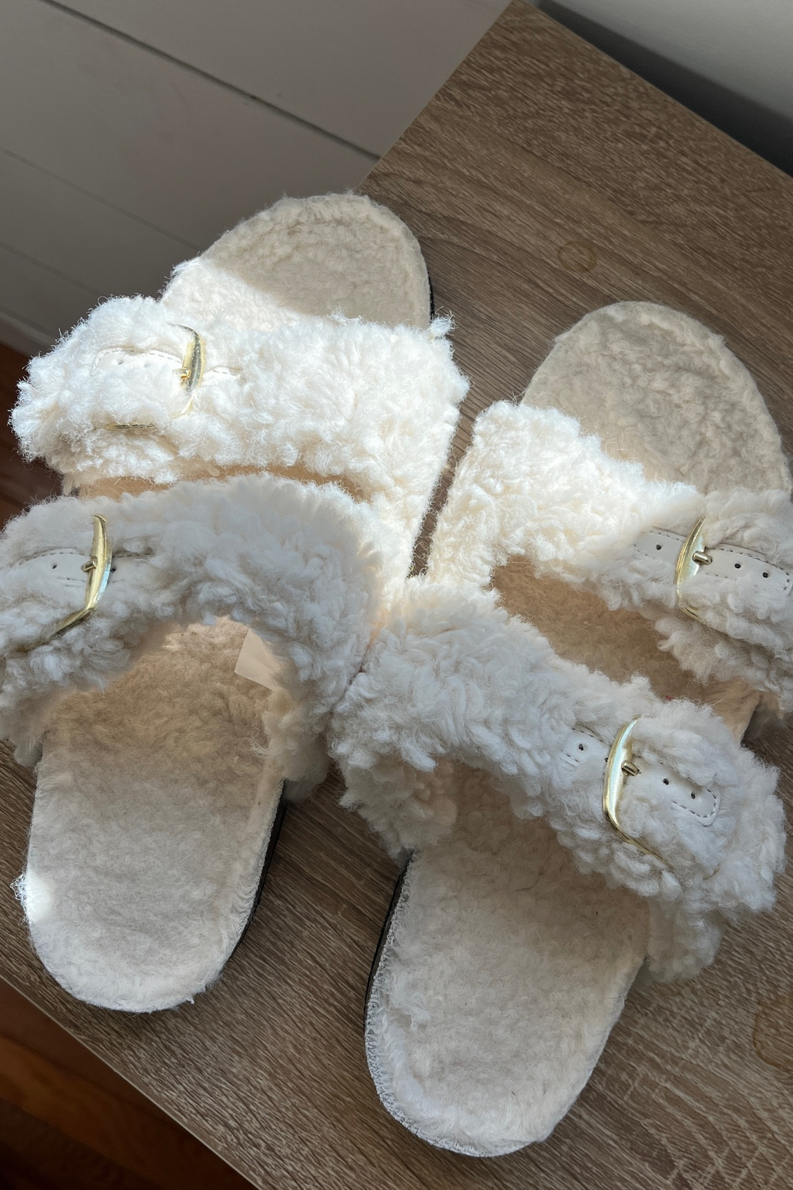 Target fuzzy slides 🎯🤍
gift idea for her 


#LTKGiftGuide #LTKShoeCrush