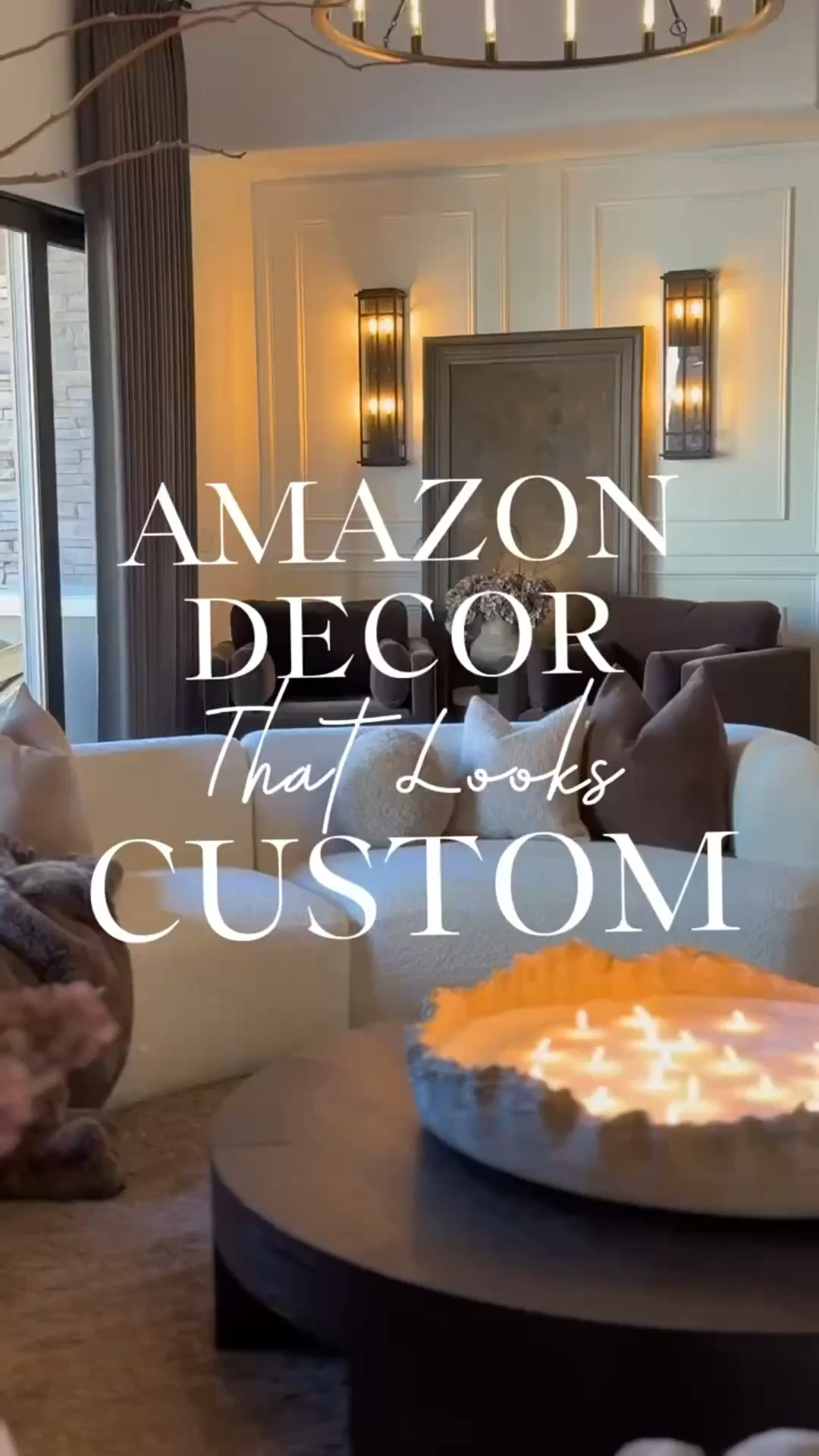 Throw back to when I rounded up a few of my favorite Amazon home decor finds that give my space that custom, high‑end look...without the custom price tag ✨
These designer‑inspired, hand‑picked decor pieces blend seamlessly into any room, making it easy to create a curated, elevated, modern home aesthetic. Perfect for anyone looking to refresh their space with affordable, stylish Amazon finds.


amazon home decor finds
designer‑inspired decor
curated home look


#amazonhome #amazonfinds #customhomevibes #budgetfriendlydecor #homeaesthetic #interiorinspo #modernhome #decoronabudget #amazonmusthaves


#LTKvlog #LTKdayinmylife #LTKHome