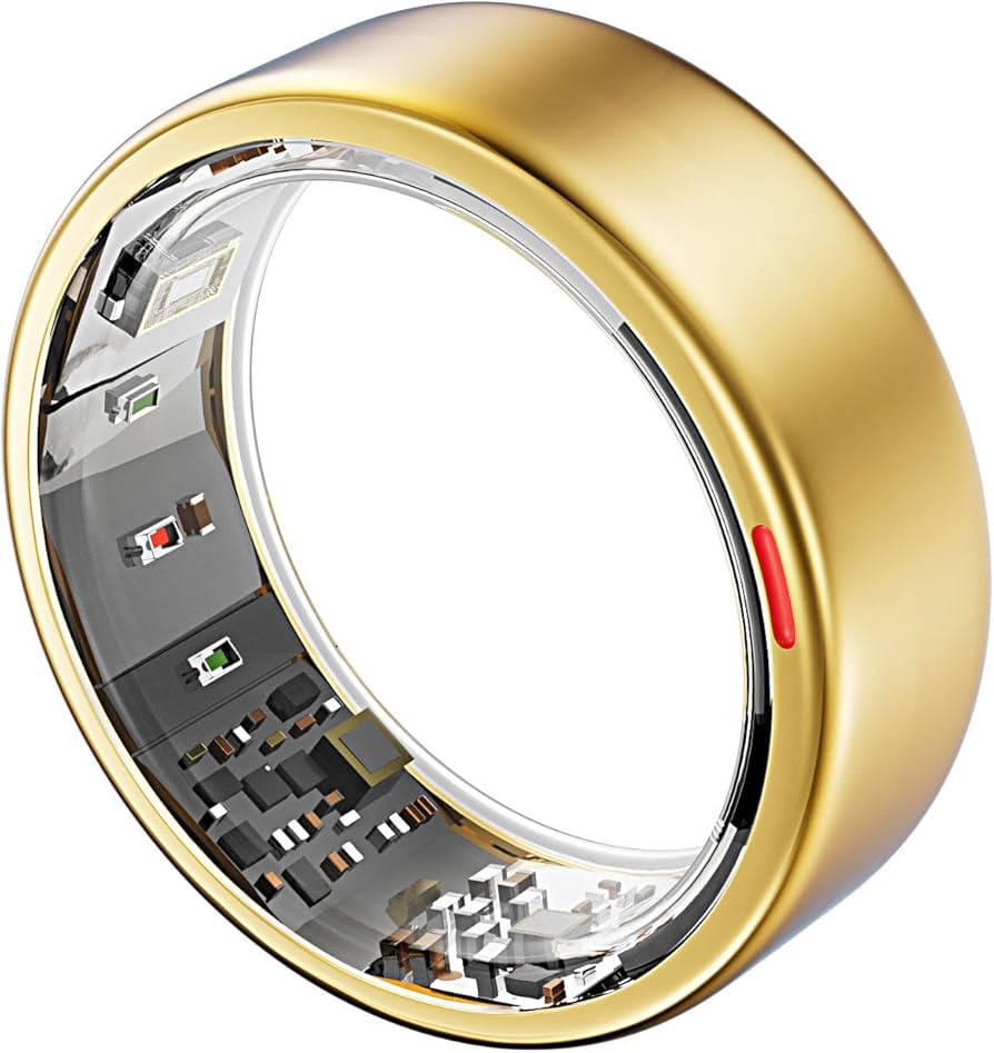 Smart Ring and Sizing-Kits (Gold, 8) | Amazon (US)