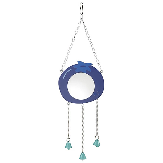 ImPECKables  Wooden Blueberry Hanging Chicken Mirror | Tractor Supply