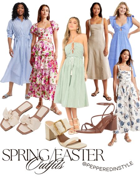 Easter Outfits | Spring Outfits | Spring Dresses | Easter Dresses | Spring Fashion | Spring Outfit | Spring Style | Style Over 40 | Fashion Over 40

#LTKSeasonal #LTKover40 #LTKstyletip