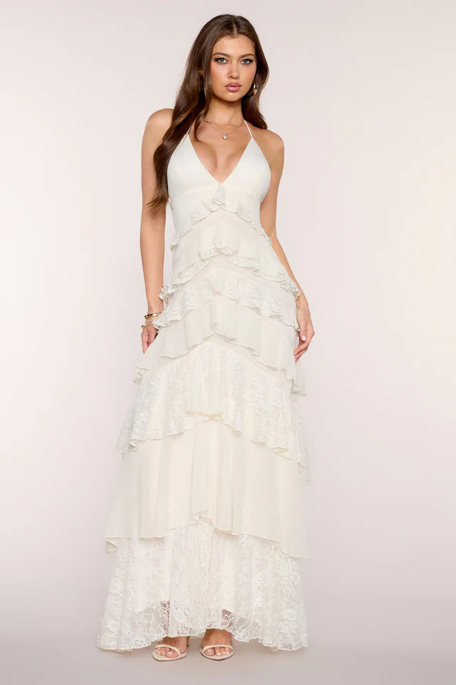 Juliette Chiffon Lace Formal Dress | Windsor Stores