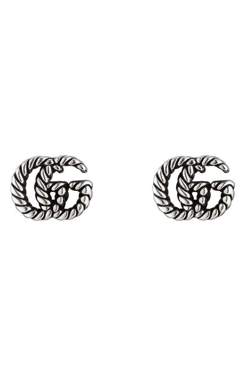 GG Silver Stud Earrings | Nordstrom