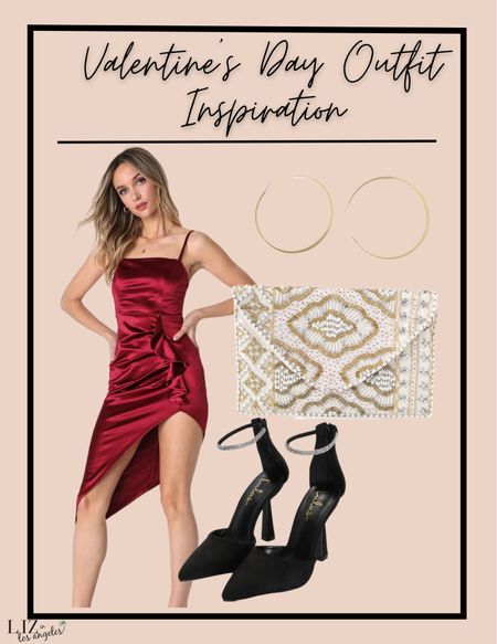 This Valentine’s day I have the perfect date night outfit and date night dress.  It’s a sexy red dress that’s a great Valentine’s Day dress or for a girls night out or simply a great party dress. 

#LTKstyletip #LTKSeasonal #LTKFind