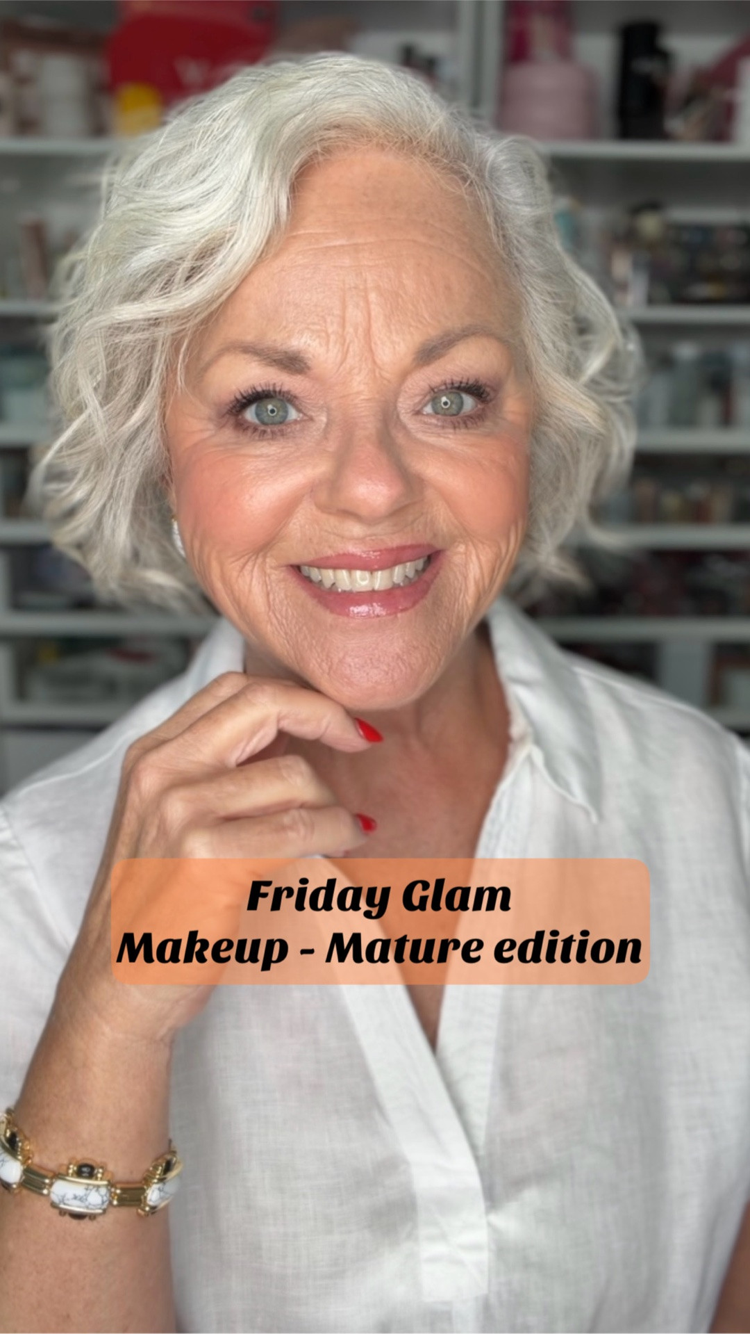 ✨ FRIDAY GLAM — MATURE EDITION! ✨

Mixing some NEW affordable makeup finds with a few of my high-end favorites for today’s glam! 💄✨ Because gorgeous makeup doesn’t have to come with a luxury price tag!

And YES…mature women can still rock the shimmer, color & GLAM! 💃🏼✨

Would you wear this look? 💗

#LTKgrwm #LTKOver40 #LTKBeauty