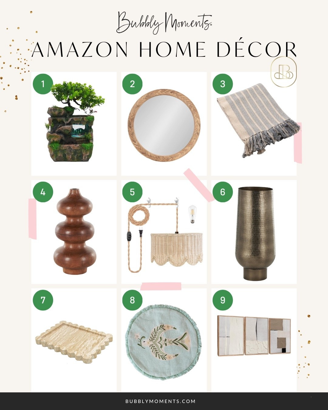 Warm finishes and organic shapes come together to create a relaxed yet refined home aesthetic. This edit leans into natural elements that soften a space and make it feel grounded, balanced, and inviting. These are pieces that layer effortlessly and work across multiple rooms.

Ideal for anyone building a cohesive home look with timeless appeal, this collection focuses on decor that feels intentional and easy to style. Save for later, tap through to explore, and refresh your home with pieces you’ll love long-term.

#LTKhome #LTKdecor #LTKfinds #neutraldecor #organicstyle #homeinspo #interiorinspiration #cozyspaces #homedetails #homeedit #decorfinds #LTKshopping #LTKcommunity #homegoals

#LTKFindsUnder50 #LTKFindsUnder100 #LTKHome