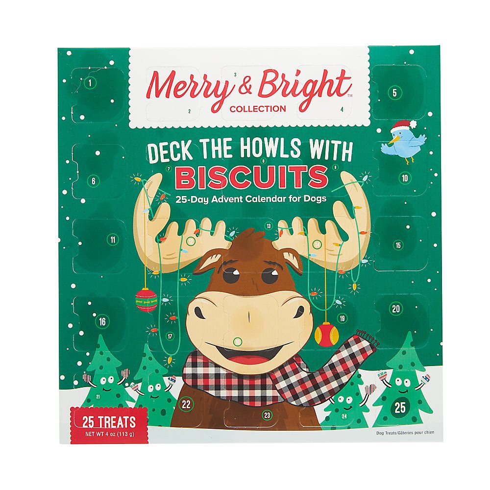 Merry & Bright&trade; Biscuits Advent Calendar Dog Treats | PetSmart