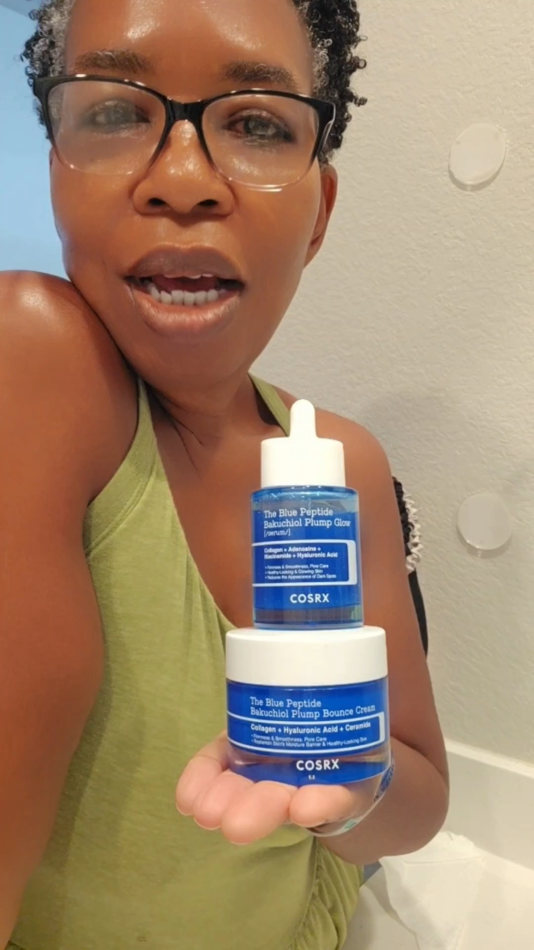 I liked the COSRX Blue Peptide Serum on its own, but pairing it with the Plump Bounce Cream is where this routine really came together for me. 💙The serum is lightweight and layers beautifully, while the cream gives me that richer, moisturized feel I love—especially at night.If you’re looking at the Blue Peptide line, I definitely prefer these two together. 👏🏾Shop both products below. 👇🏾#COSRX #SkincareOver50 #MatureSkin #Over50Beauty #SkincareFavorites

#LTKdayinmylife #LTKgrwm #LTKmomlife