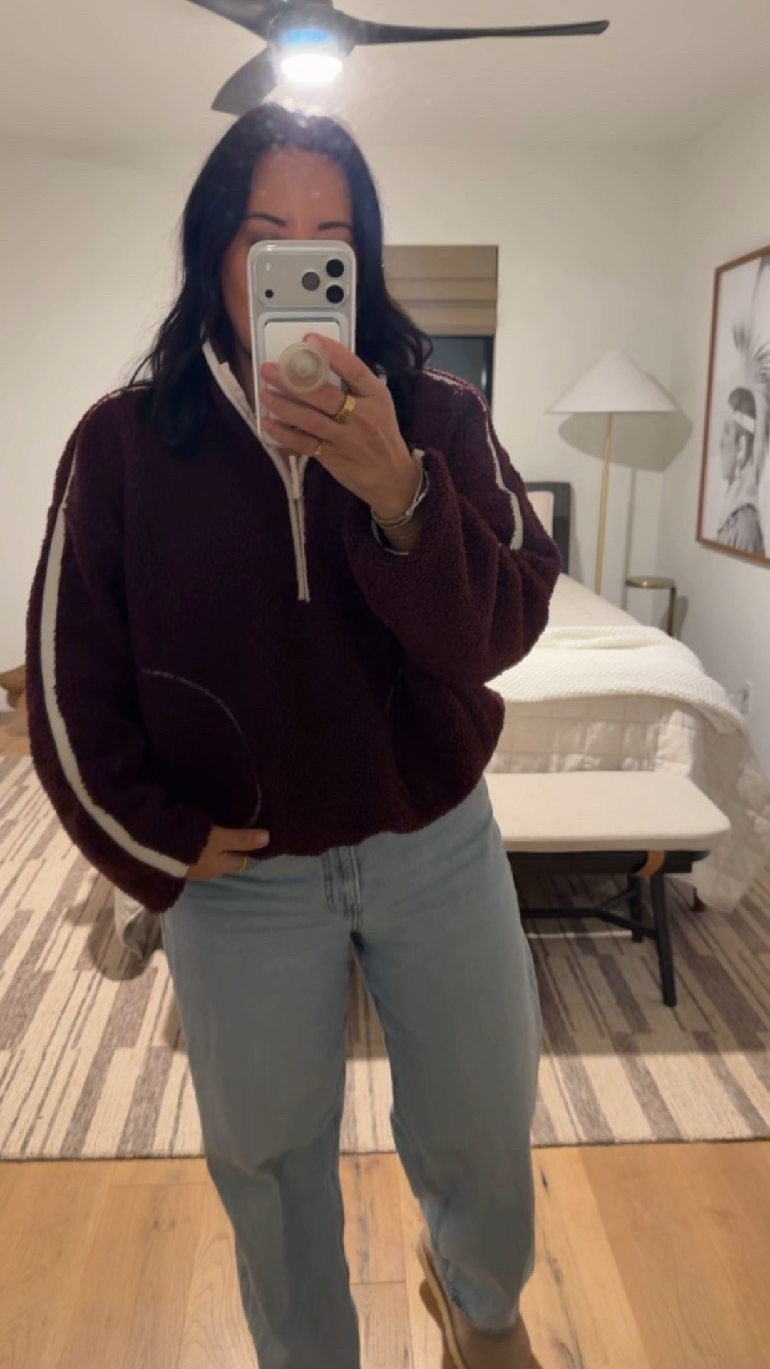 Top size large, jeans size 30 (I’m a size 10), shoes fit tts (I’m a 9.5/10 and did a 10). 

#LTKSaleAlert #LTKOver40 #LTKMidsize