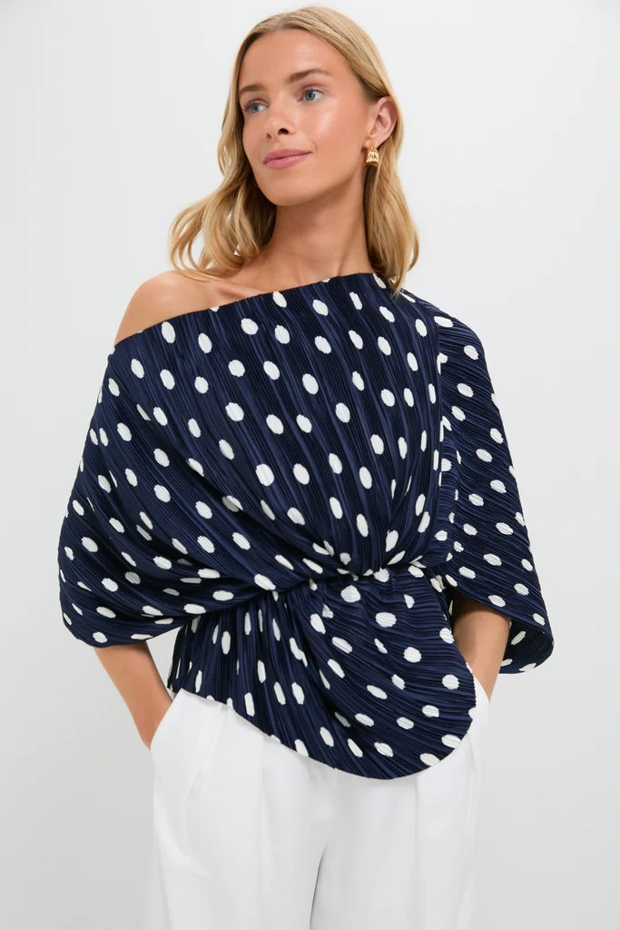 Small Dot Deep Lake Cami Top | Tuckernuck (US)