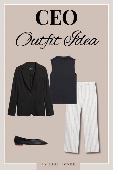 Classy CEO Outfit Idea 

#LTKworkwear