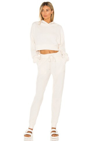 alo Muse Hoodie in Ivory from Revolve.com | Revolve Clothing (Global)