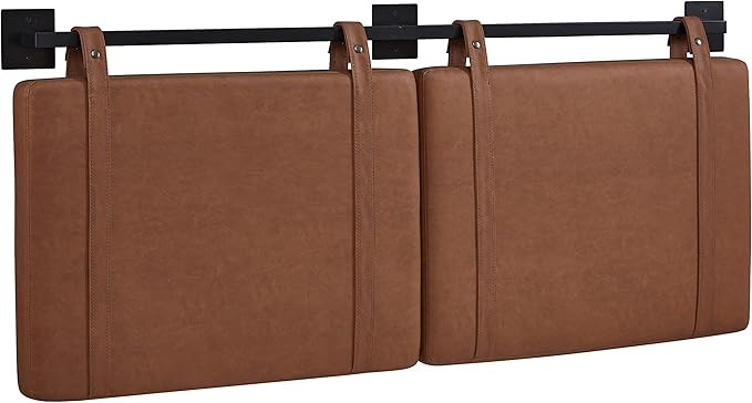 Ball & Cast Wall Mount Queen Headboard Faux Leather or Fabric Double Side Use Upholstered Headboa... | Amazon (US)