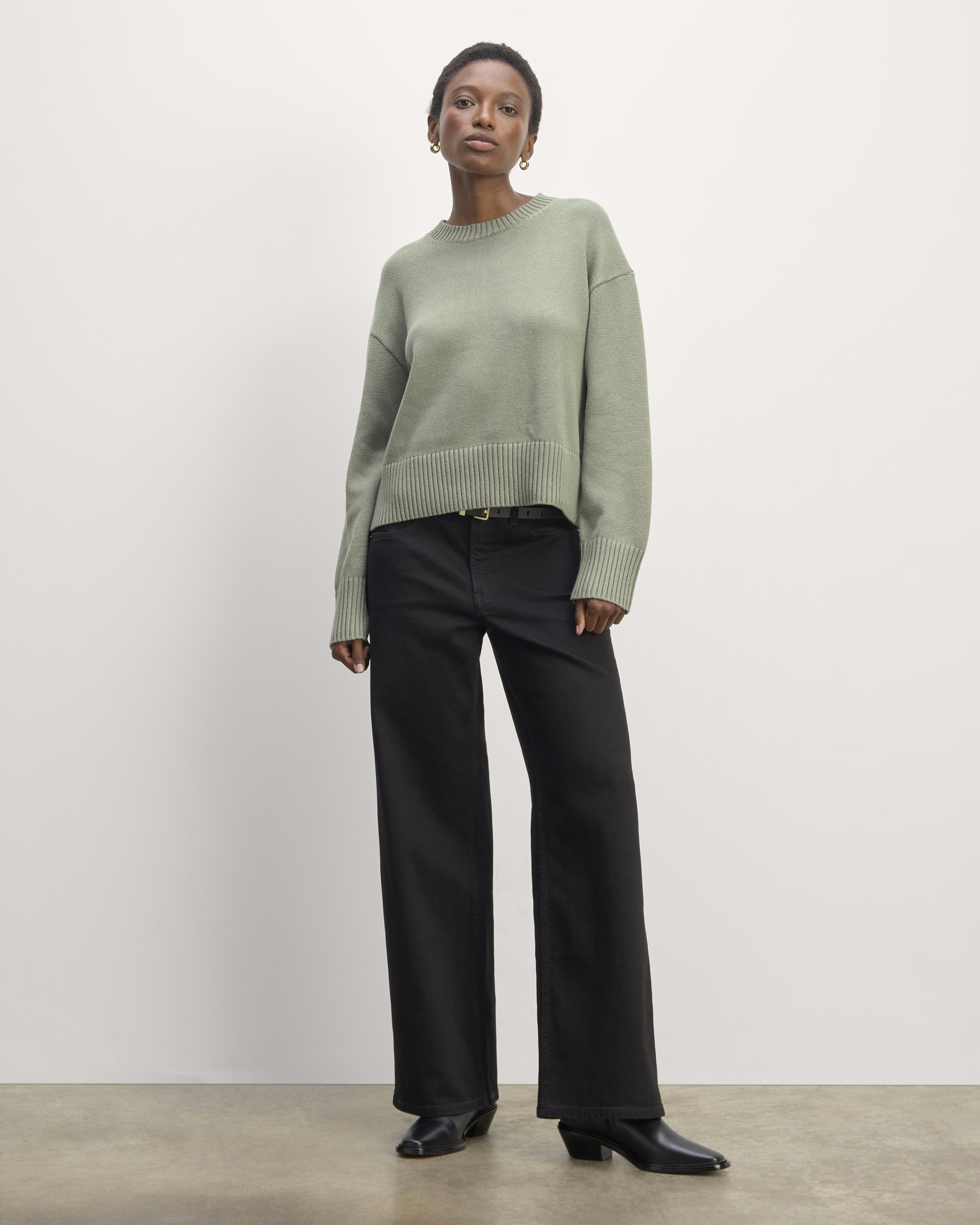 The Boxy Sweater in Everyday Cotton | Everlane