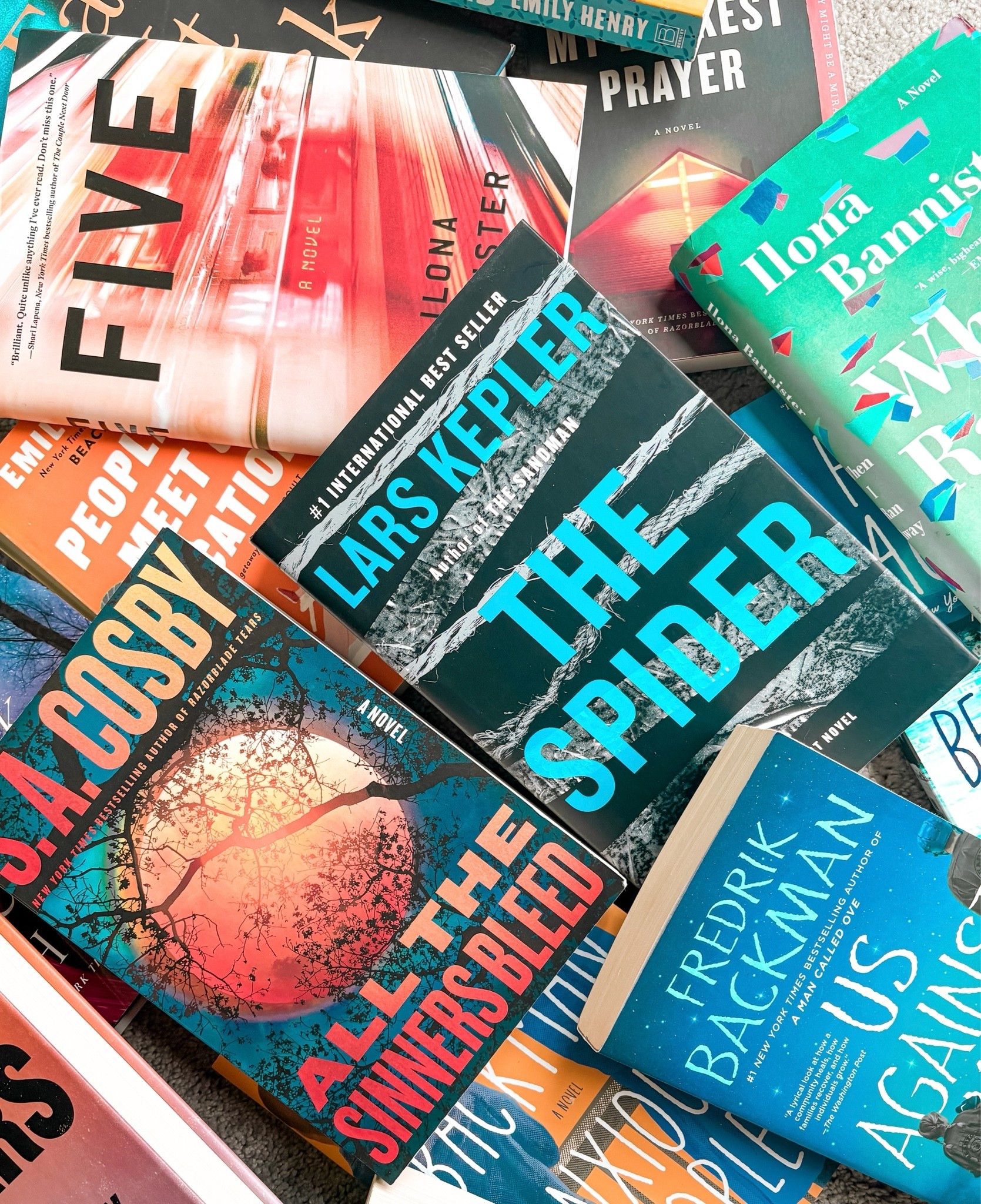 Books by my favorite authors - thrillers, mystery, romance, literary fiction

#LTKmomlife #LTKHome #LTKselfcare