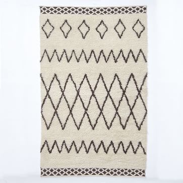 Kasbah Rug, 8'X10', Ivory | West Elm (US)
